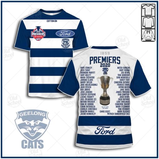 AFL Geelong Cats Premiers 2020 Winner Jersey