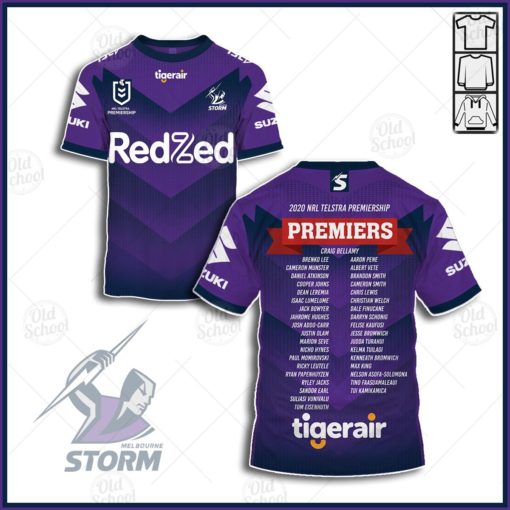 NRL Melbourne Storm Premiers 2020 Winner Jersey