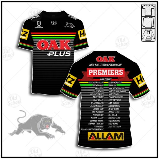 NRL Penrith Panthers Premiers 2020 Winner Jersey