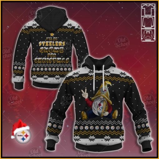 NFL Pittsburgh Steelers Gnome Ugly Christmas Sweater Print Style 2020