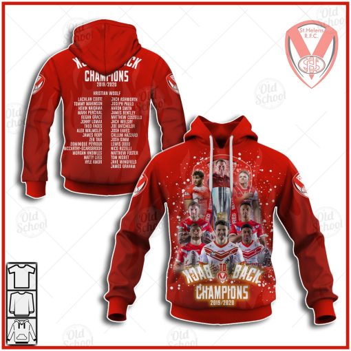 Betfred Super League St. Helens R.F.C. Champions 2020 Shirt