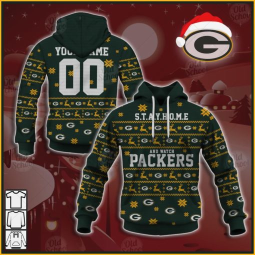 Personalize NFL Green Bay Packers Ugly Christmas Sweater Style 2020