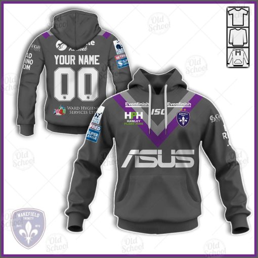 Personalize Super League Wakefield Trinity 2020 Away Jersey