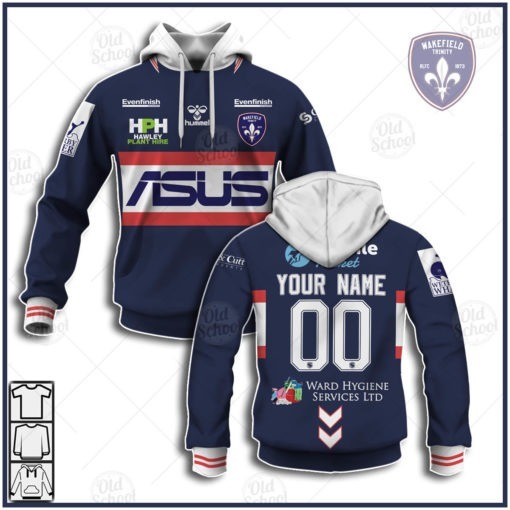 Personalise Super League Wakefield Trinity 2021 Home Jersey