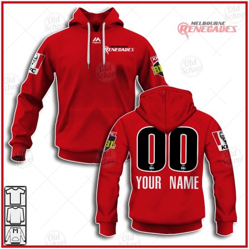 Personalised Melbourne Renegades 2020/21 Men’s BBL Replica Jersey