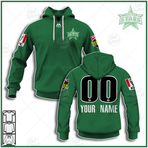 Personalised Melbourne Stars 2020/21 Men’s BBL Replica Jersey