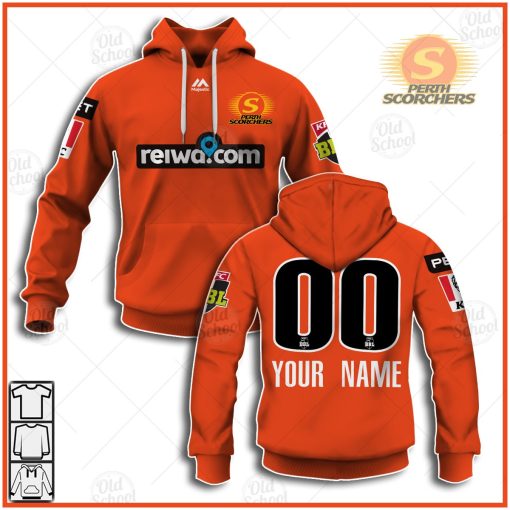 Personalised Perth Scorchers 2020/21 Men’s BBL Replica Jersey