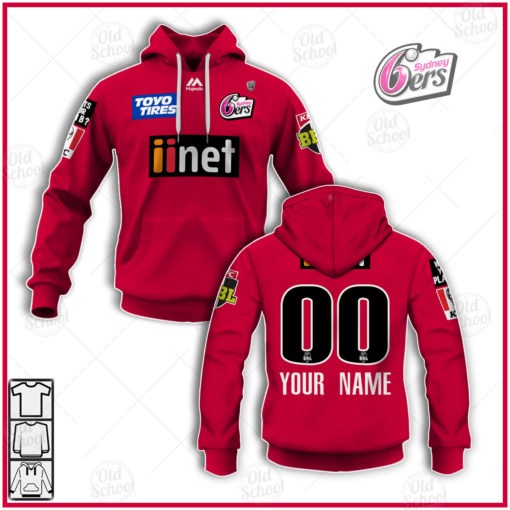 Personalised Sydney Sixers 2020/21 Men’s BBL Replica Jersey