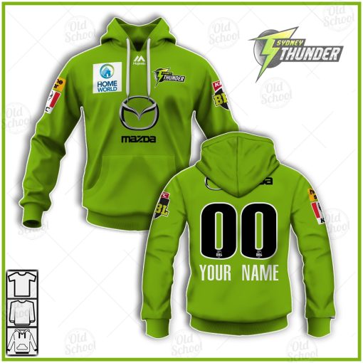 Personalised Sydney Thunder 2020/21 Men’s BBL Replica Jersey