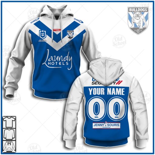 Personalise NRL Canterbury Bulldogs 2021 Away Jersey