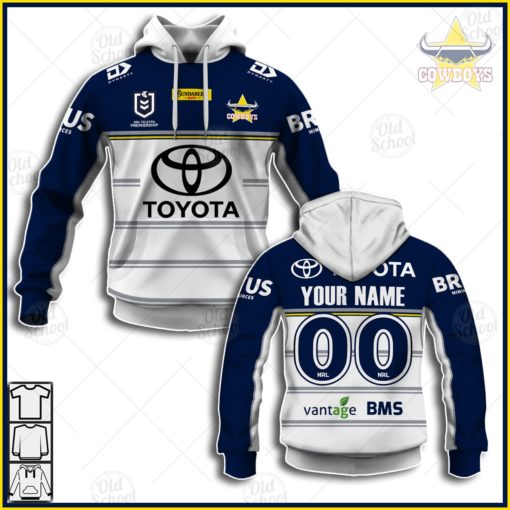 Personalise NRL North Queensland Cowboys 2021 Away Jersey