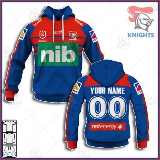 Personalise NRL Newcastle Knights 2021 Home Jersey