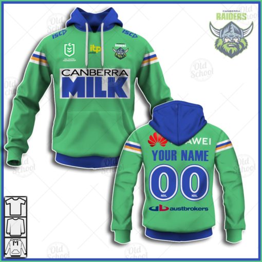 Personalise NRL Canberra Raiders 2021 Heritage Jersey