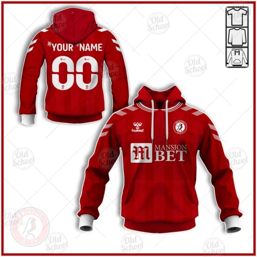 Personalise EFL Championship Bristol City F.C. 2020/21 Home Jersey