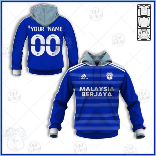 Personalise EFL Championship Cardiff City F.C. 2020/21 Home Jersey