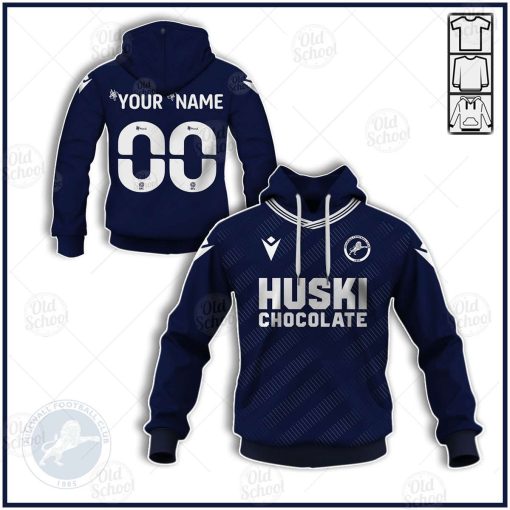 Personalise EFL Championship Millwall F.C. 2020/21 Home Jersey