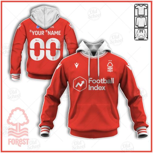 Personalise EFL Championship Nottingham Forest 2020/21 Home Jersey