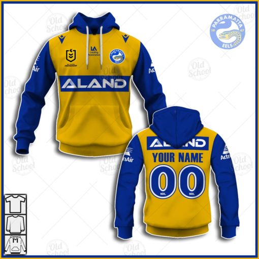 Personalise NRL Parramatta Eels 2021 Away Jersey