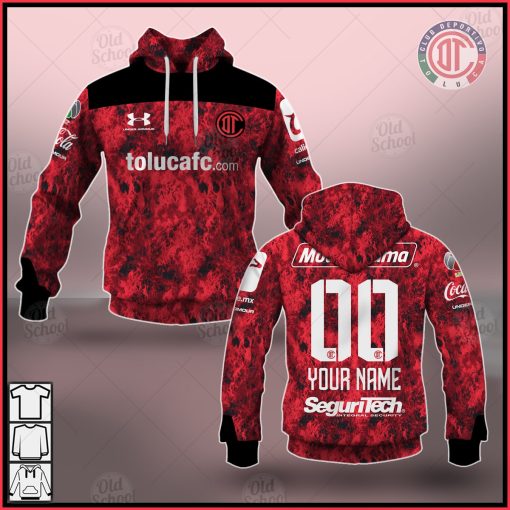 Personalise Liga MX Toluca F.C. 2020/21 Home Kit