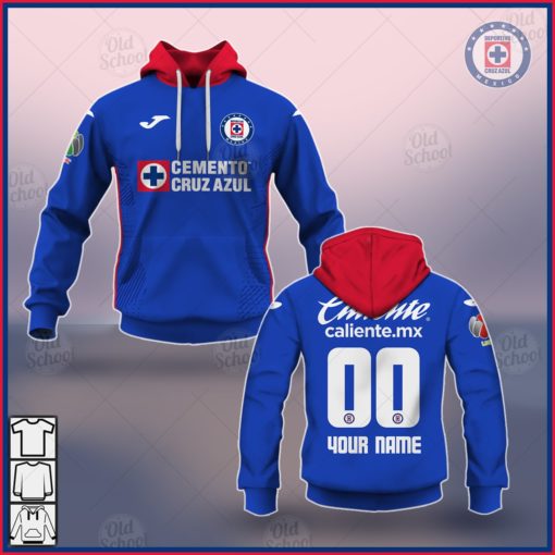 Personalise Liga MX Cruz Azul 2020/21 Home Kit