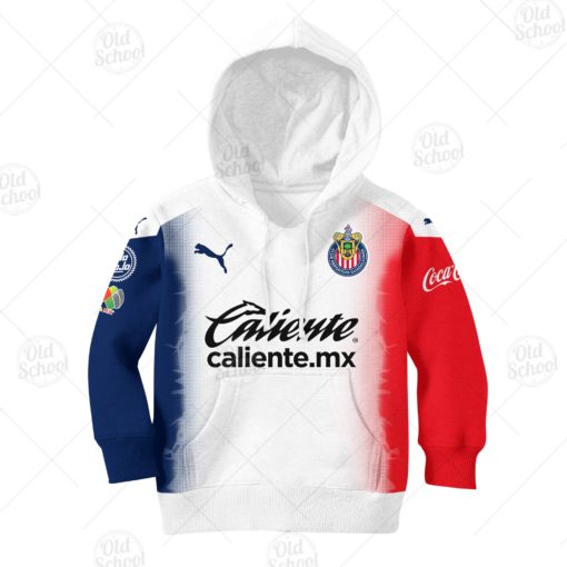 Personalise Liga MX Chivas Guadalajara 2020/21 Away Kit for KID