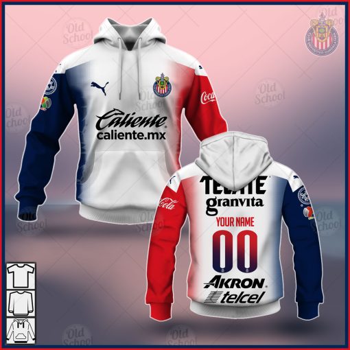Personalise Liga MX Chivas Guadalajara 2020/21 Away Kit