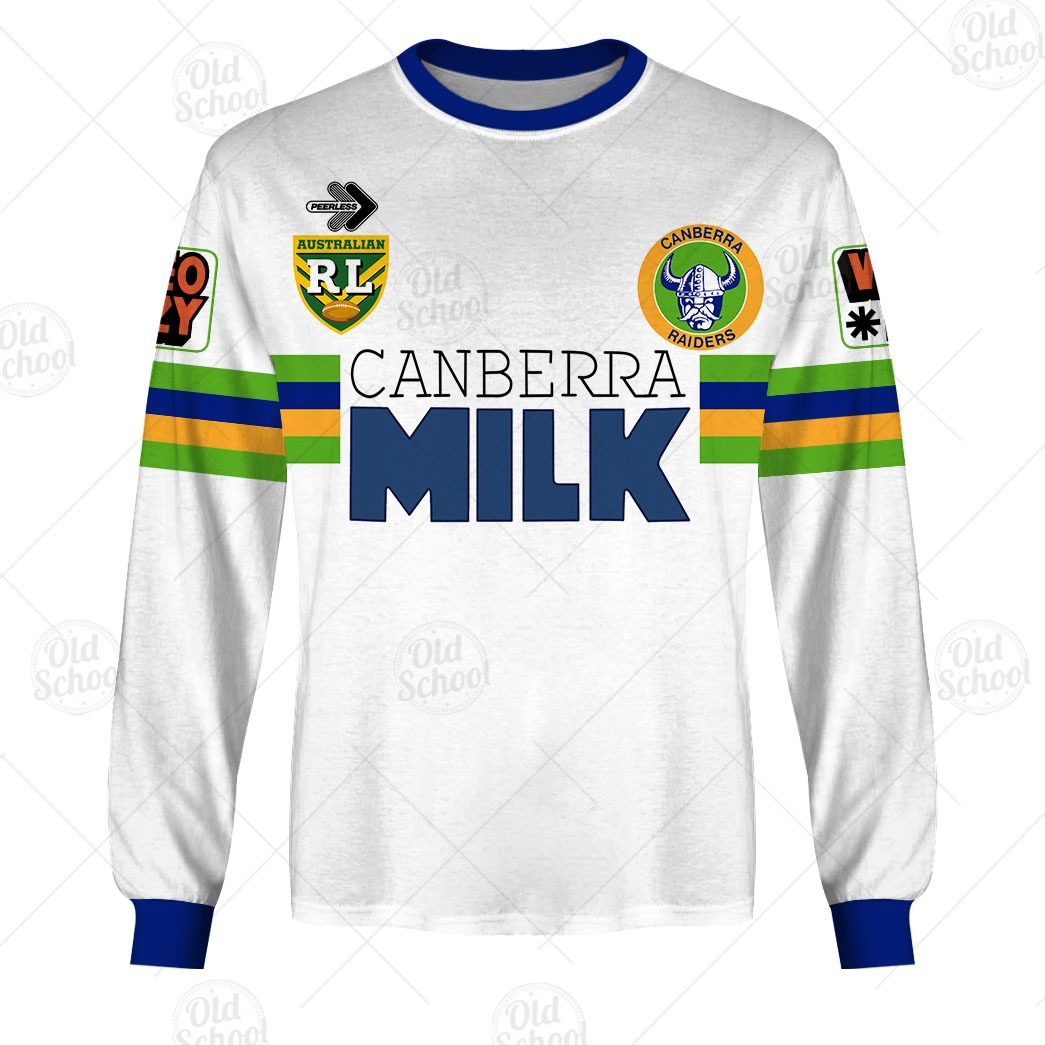 Canberra Raiders 1994 NRL Retro Milk Jersey