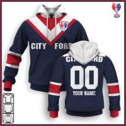 Personalized Sydney Roosters 1976 ARL/NRL Vintage Retro Jerseys Hoodies Shirts For Men Women