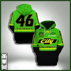 Days Of Thunder Cole Trickle 46 City Chevrolet Hoodie