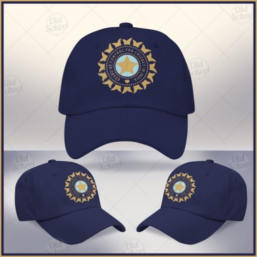 Indian Cricket Team 2021 Retro Jersey ODI T20 CAP