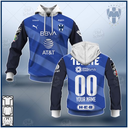 Personalise Liga MX Rayados Monterrey 2020/21 Away Kit