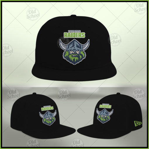 NRL Canberra Raiders Black Cap Black Snapback Hot sale 2021