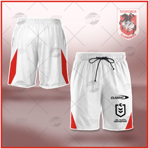 St. George Illawarra Dragons 2021 Home Rugby Short