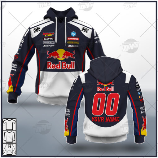 Personalise V8 Supercars Triple 8 Race Engineering Redbull Ampol Racing Hoodie