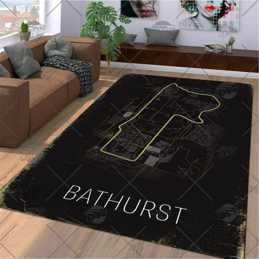 Formula One F1 Racing RUG Bathurst Circuit Map Best Racing Decoration