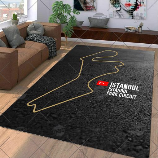 Formula One F1 Racing RUG Istanbul Circuit Map Best Racing Decoration