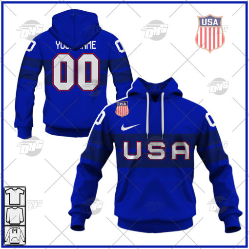 USA Hockey Alternate 2022 Olympic Personalized Jersey