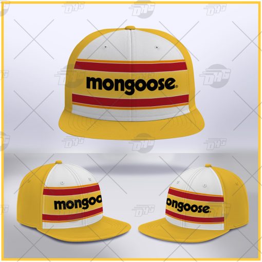 Mongoose Racing Team BMX Oldschool Vintage Snapback Hat Trucker Cap