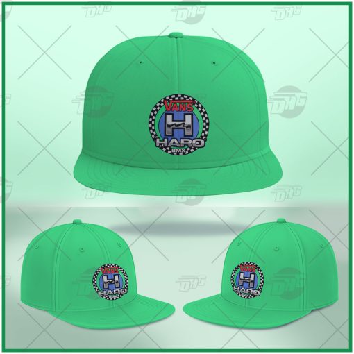 BMX Haro Racing Vans Classic Green Snapback Hat Trucker Cap Hot Sale