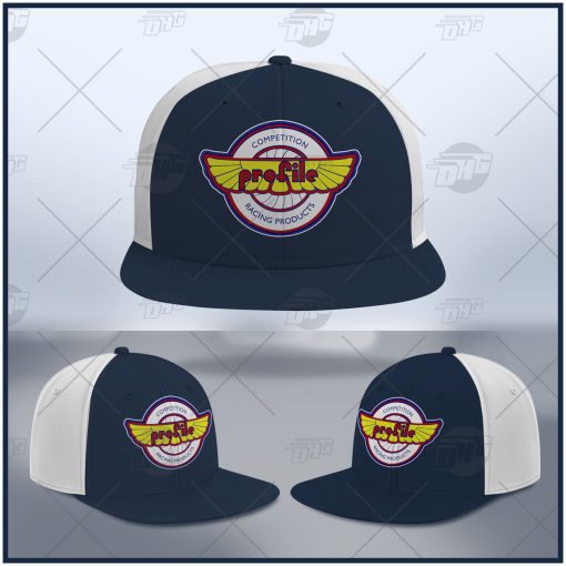 BMX Profile Racing Factory Team Classic Vintage Retro Logo Snapback Hat Trucker Cap