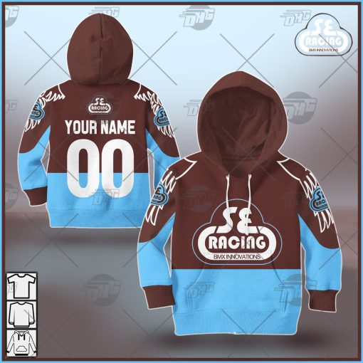 Personalize SE Racing BMX Innovations Classic Vintage Retro Jersey for Kids