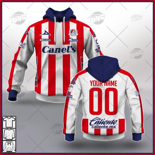 Personalize Liga MX Atlético San Luis 2021/22 Home Jersey