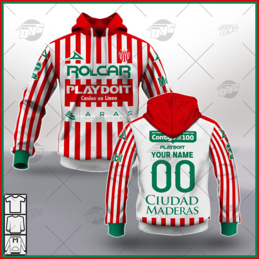 Personalize Liga MX Club Necaxa 2021/22 Home Jersey