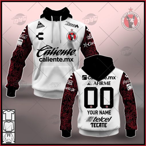 Personalize Liga MX Club Tijuana 2021/22 Away Jersey