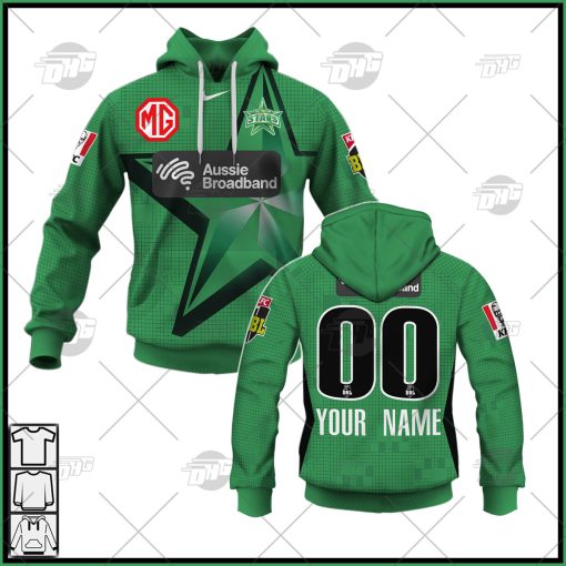 Customised BBL Melbourne Stars Men’s 2021/22 Jersey