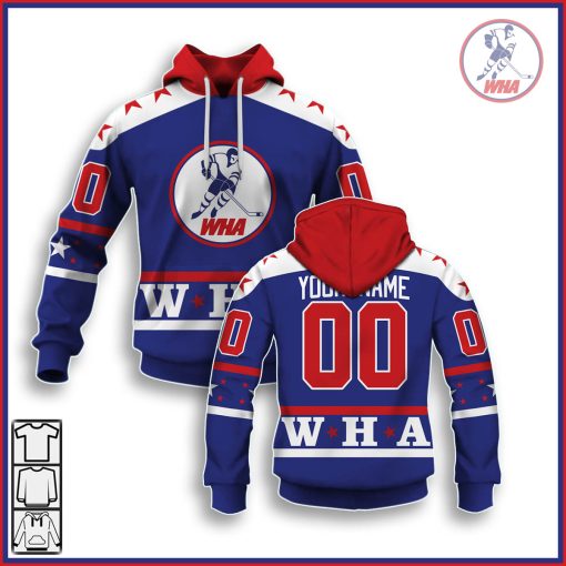 Personalize Vintage WHA all star game 1970s Retro Jersey