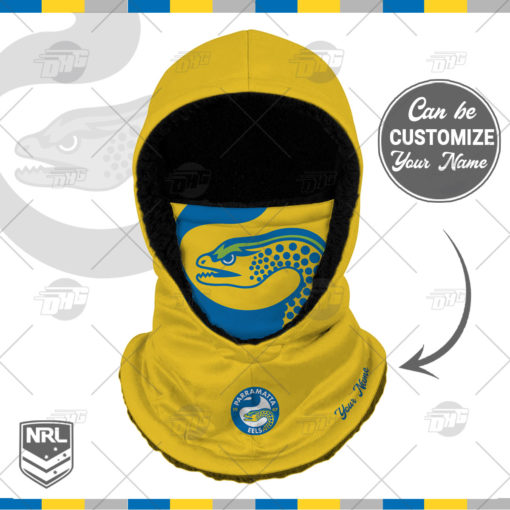 Personalized NRL Parramatta Eels Hooded Gaiter Scarf Hooded Gaiter NRL