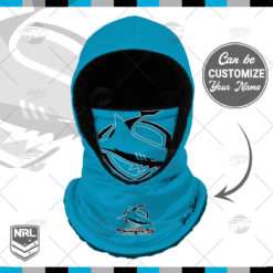 Personalized NRL Cronulla Sharks Hooded Gaiter Scarf Hooded Gaiter NRL