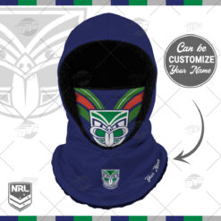 Personalized NRL New Zealand Warriors Hooded Gaiter Scarf Hooded Gaiter NRL