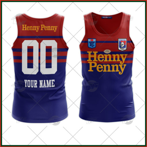 Personalized Newcastle Knights 1988 ARL/NRL Retro Heritage Vintage Tank Top For Men Women